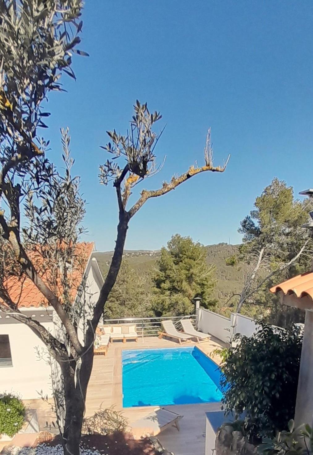 Villa Avril Piscina Privada Y Amplias Terrazas Olivella Eksteriør billede