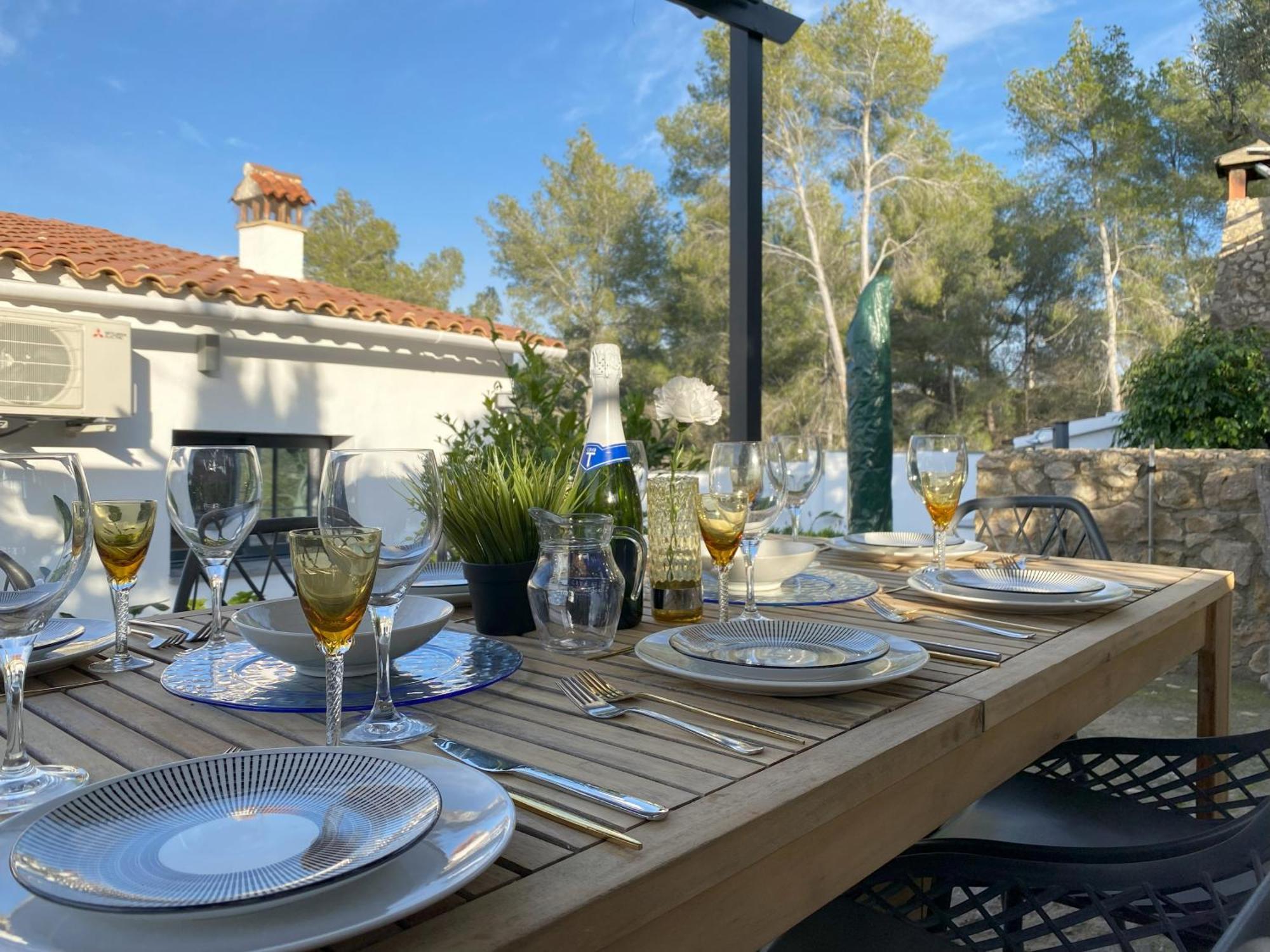 Villa Avril Piscina Privada Y Amplias Terrazas Olivella Eksteriør billede