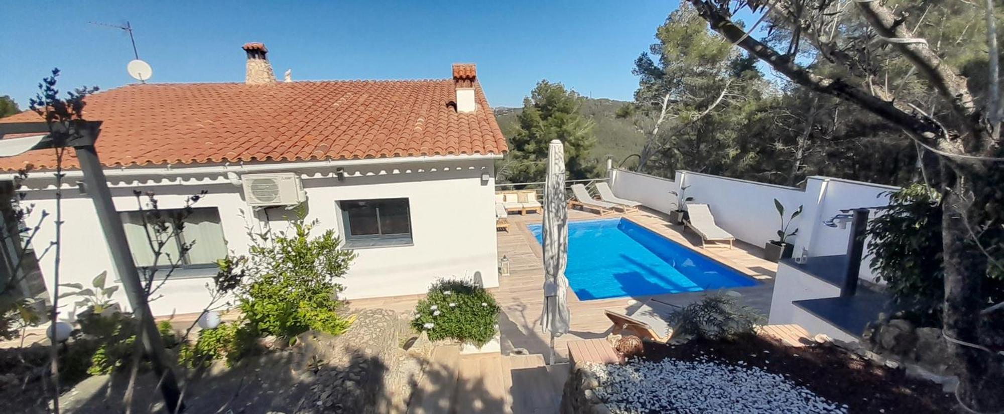 Villa Avril Piscina Privada Y Amplias Terrazas Olivella Eksteriør billede