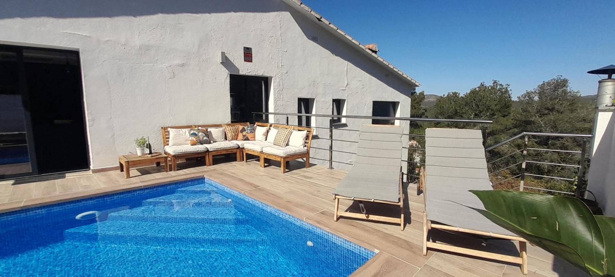 Villa Avril Piscina Privada Y Amplias Terrazas Olivella Eksteriør billede